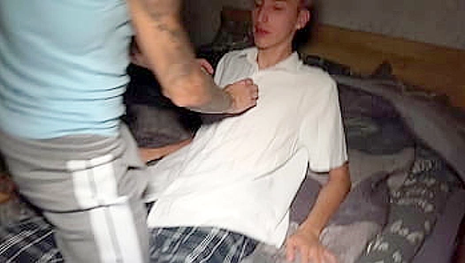 Twinks Reunited: Passionate Kissing Leads to Mind-Blowing Anal Ride – 18+