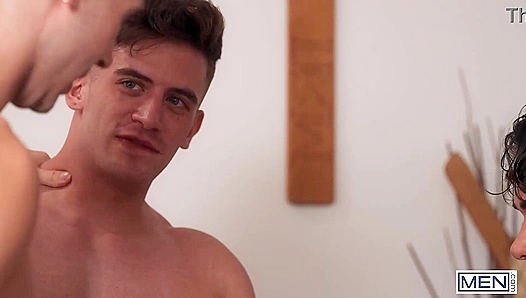 Ashton Trevor Heat Up in Wild Three-Way Encounter – Fresh Meat 18+