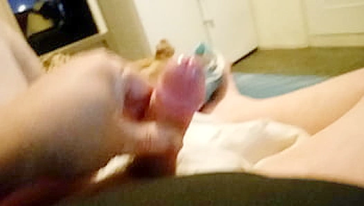 Massive Stud Cums Live on Camera — Intense Deepthroat Blowjob Action – Verified Trans 18+