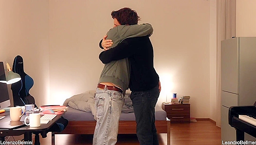 Hard-Bodied Brothers Grinding Hard With Passionate Deep-Kissing Action – GayPornCrush 18+