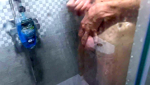 Cute Twins Soak Each Others Big Cocks—Shower Explodes With Cream – 18+