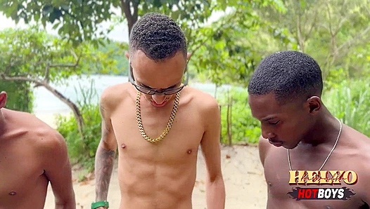 Stranded Hungry: Sexy Sailors Give In To Island Fever – 18+