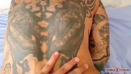 Damian Dragon Gets Pounded Hard by Aof Lampang in Hot Bareback Action – 18+