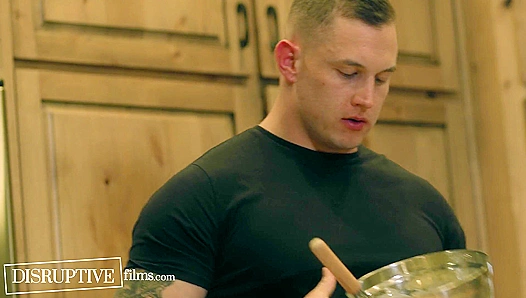 Kyle Fletcher Crams Thick Load Down Brock Knights Throat – Steamy Muscle Gay Action
