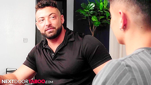 Cute Twink Gets Railed Hard by Neighbor — Steamy Gay Hookup After Reunion