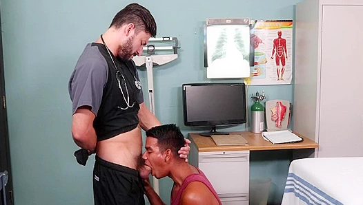 Dr. Scott Dominates a Hot Latino Twink With His Thick Load – 18+