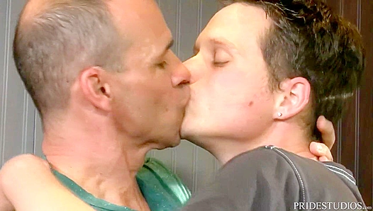 Young Twink Gags on Daddys Huge Dick — Deep Throat Fuck Session – 18+