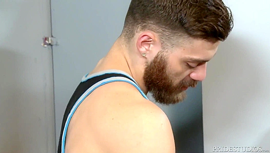 Two Massive Hard-ons Clash in Steamy Public Bathroom Fuck Session – 18+