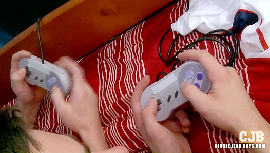 Gamers Unleashed: Jerking Off Deep-Throating Cock – Naughty Gamer XXX 18+