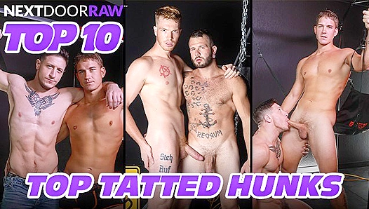 Massive Inked Studs Pound Justin Matthews Dakota Payne—Unfiltered Gay Lust