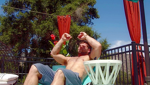 Tall Redhead Gets Pounded by Hung Neighboring Stud – Hot Gay Sex Scene 18+