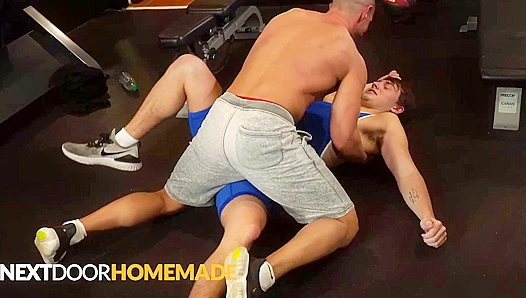 Jax Thirio Gets Pounded Hard by a Horny Wrestler – No Condom, Just Pure Lust –