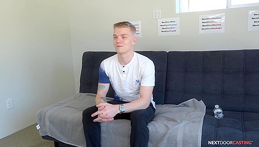Fit Twink Kyle Brants Hot Solo Audition – Horny Ready for Action – NextDoorCasting
