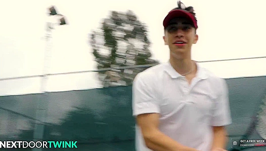 Jock Takes Control: Twink Athlete Bends to Rivals Power in Hot Match – NextDoorTwink