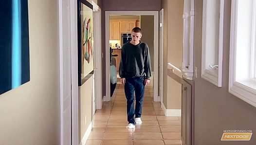 Next-Door Twink Caught by Hung Stepbrother – Steamy Gay Encounter 18+