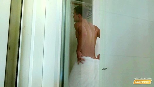 Next-Door Twinks Explore Pleasure in Hot First Threesome – 18+