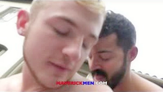Massive Unprotected Load: Hot Stud Gets Fucked Hard Outdoors – MaverickMen 18+