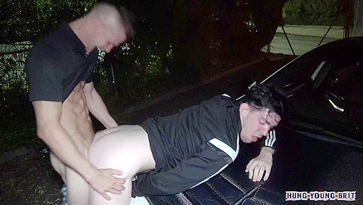 Josh Takes It Rough from Hot Travel Buddies on Wild Road Trip – 18+