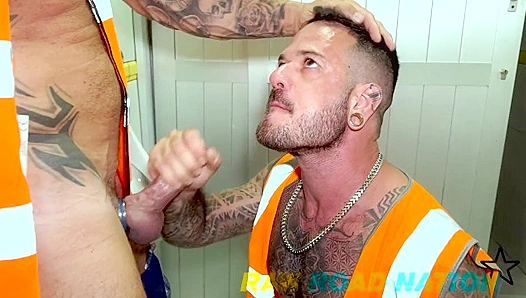 Carnal Cravings Ignite as Hungry Men Grind in Steamy Restroom Rendezvous – GayXXX 18+