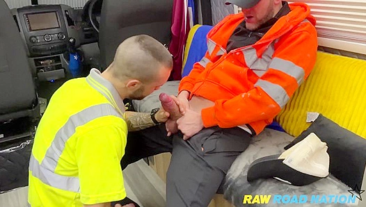 Huge Stallion Drags Submissive Guy Behind Truck Stop for Rough Ride – 18+