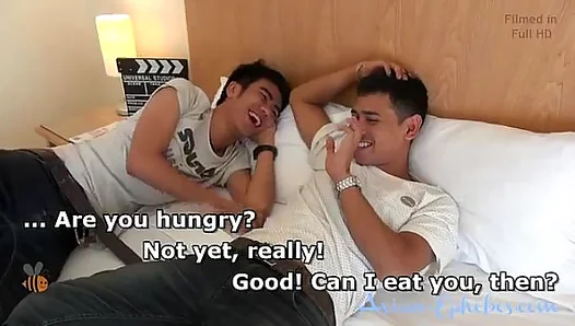 Savoring Heat: Beeh Nuis Steamy 17-Minute Asian Gay Rendezvous – 18+