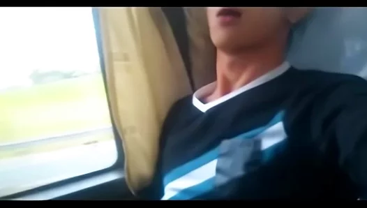 Hot Tension Builds as Two Asian Men Share a Steamy Secret on the Bus – NaughtyGayMoments