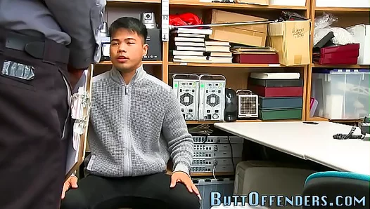 Rough Play: Bratty Asian Boy Gets Dominated with Bareback Fist Creamed – 18+