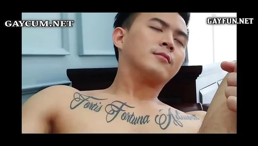 Hot Heavy: Gorgeous Asian Stallion Strips Down for Sultry Gay Action – SteamyGay