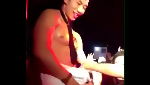 Sultry Japanese Stripper Bares Hard Cock in Hot Asian Solo Fantasy – 18+