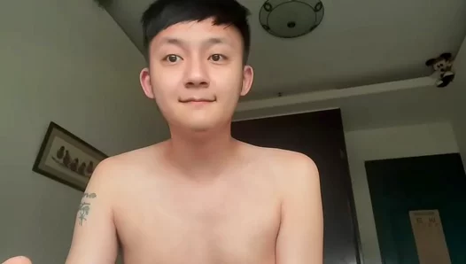 Slim Asian Teen JERKS OFF BLOWS LOAD in Steamy Solo Session – 18+