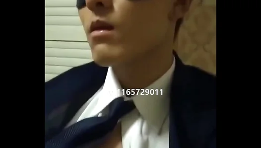 Cute Young Asian Boy Bound Tight While Receiving Hot Oral — 18+ BDSM Scene