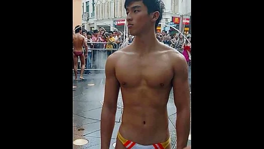 Hot Asian Gym Stud Dominates in Steamy Locker Room Action – XXX Adventures
