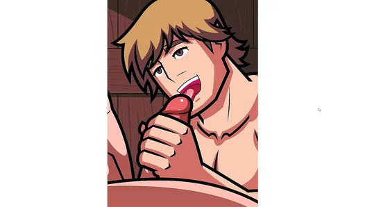 Skilled Ice Carver Delivers Hot 2D Blowjob Explosive Cum Finish – ManfulGayX 18+