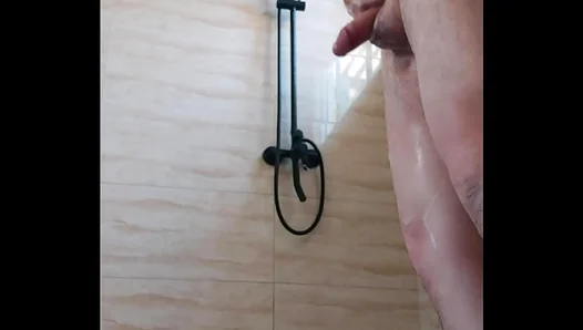 Hot Latino Jerks Off Under the Shower—Steamy Solo Lust Builds to Climax – XXX