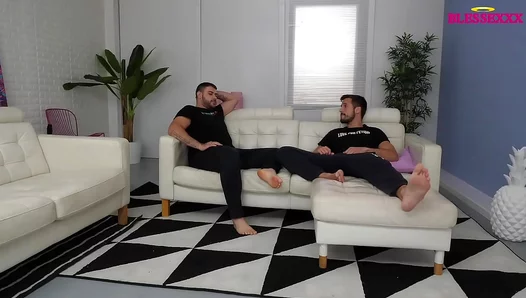 Weekend Heat: A Straight Boys First Taste of Raw Gay Desire – 18+