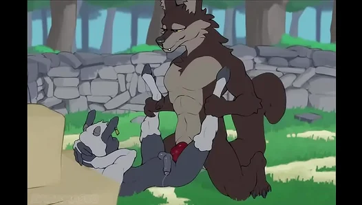 Wild Lust Ignites: Alpha Wolftop Claims Him With Rough Furry Ride – Danamasco