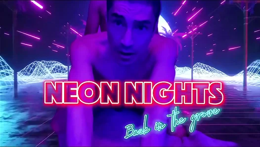 Neon Nights, No Condoms: Wild Bareback Action in Hot Gay Scene – Free Peek