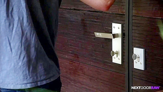 Dante Martin Gets Pounded by Towering Neighbor Michael Del Ray – Hot Gay Sex Scene