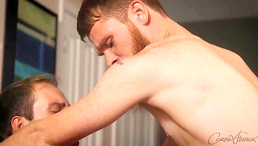 Double Penetration Fever: Two Massive Hunks Take Him Hard Raw – CorbinFisher 18+