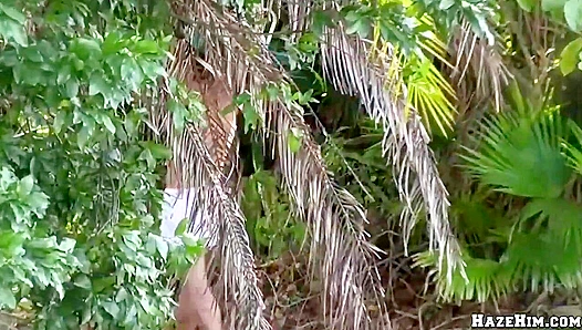 Blindfolded in Public: Humiliation Leads to Hardcore Outdoor Anal Action – 18+