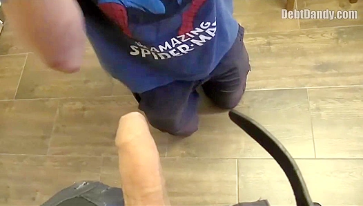 Bound Geek Takes Hard Ride: Paying Debts with Tight Anal – GayPornXL