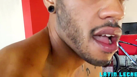 Hot Latino Action: Steamy Three-Way with Ripped Amateurs – Leche 18+