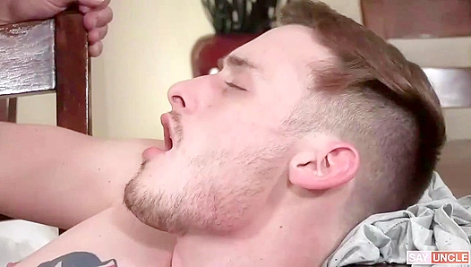 Dale Savage Wrecks Josh Cannons Tight Ass — Hot Step-Granddad Domination
