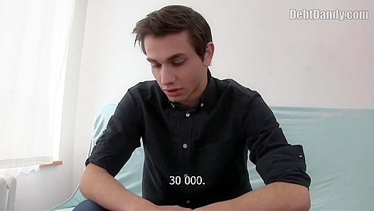 Slender Brunette Twink Gets Pounded by Hung Stud – DebtDandy 18+