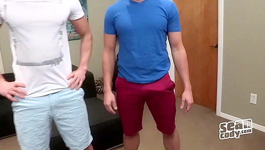 Steamy Twin Blowbang: Sean Jake Porters Hot Double Pleasure – SeanCodyX