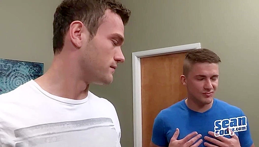 Steamy Twin Blowbang: Sean Jake Porters Hot Double Pleasure – SeanCodyX