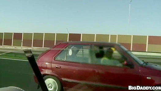 Alex Paul Gets Rough in Backseat Passion Ride – Hot Gay Action 18+