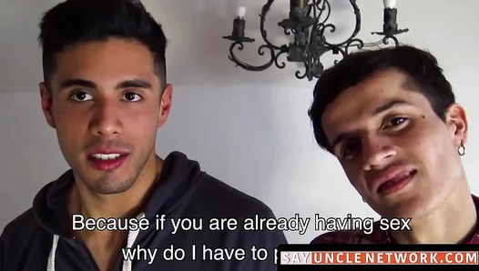 Latin Stud Spreads Wide for Huge Cock Fast Money – Steamy Outdoor Encounter 18+