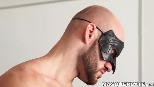 Hard Inked Muscle Daddy Rides Himself Raw – Steamy Gay Solo Session – 18+