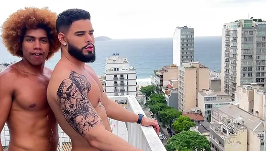 Ramon, Rico Marlon Unleash Passion: Hot Outdoor Threesome – Fully Uncensored